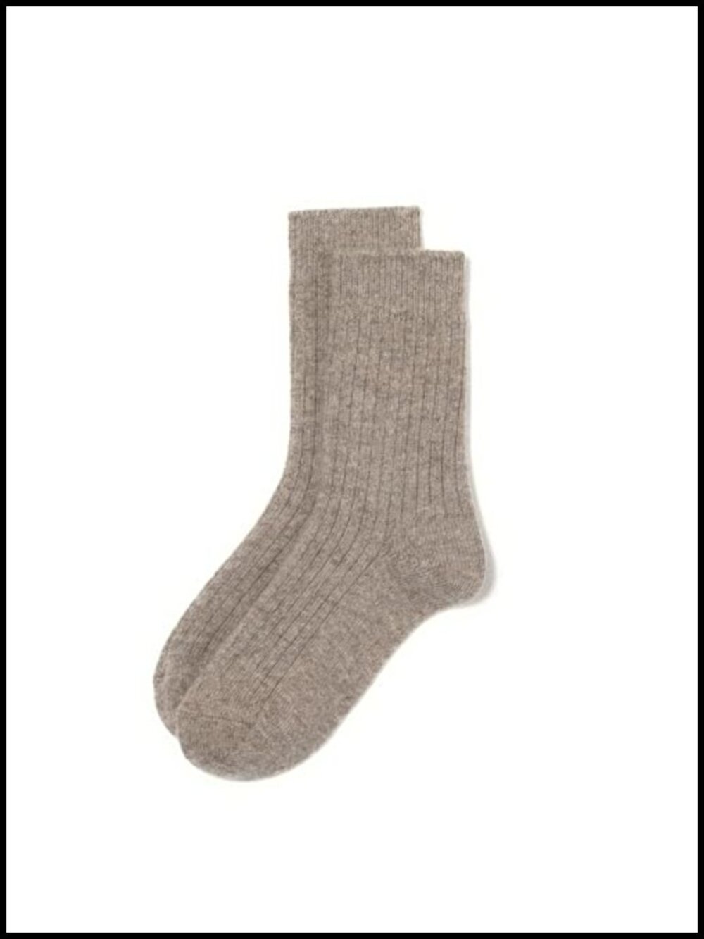 Pure Mongolian Sheep Wool Calf Socks Warm Cozy Winter Unisex
